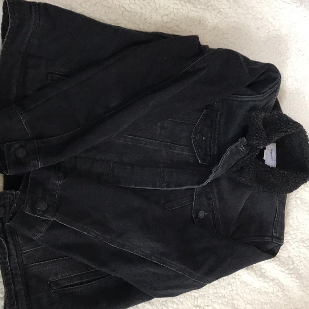 Fleece lined jean jacket